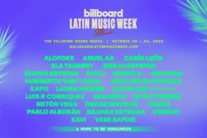 Anuel AA, Xavi, Pablo Alborán, Óscar Maydon y más se suman a Billboard Latin Music Week 2025